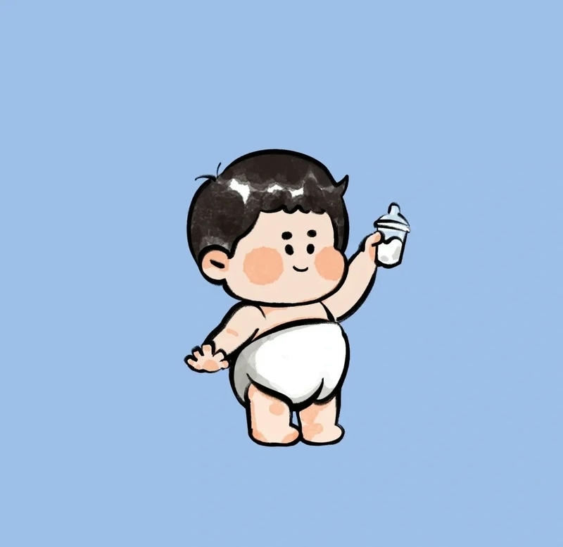 ảnh avatar em bé cute