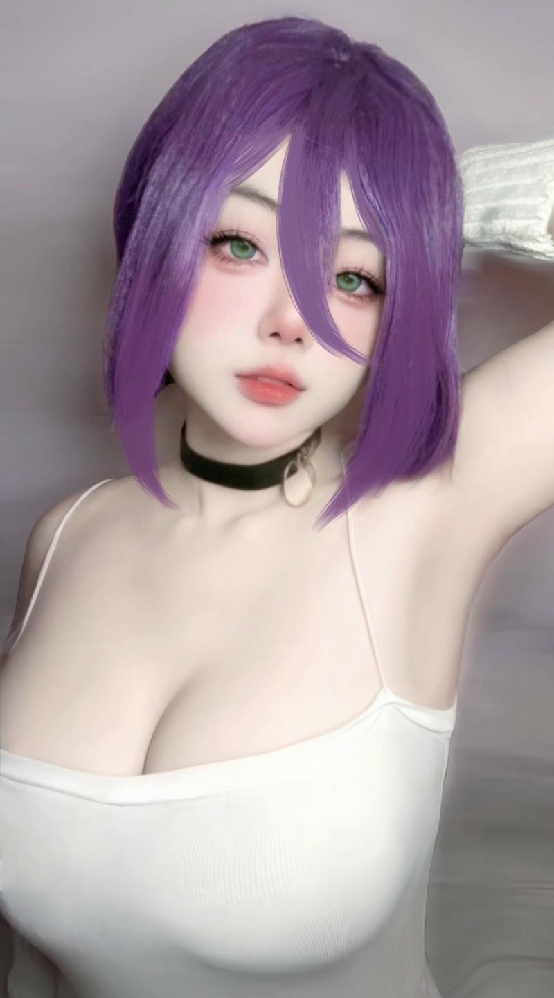 ảnh cosplay châu á khoe ngực khủng