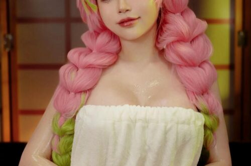 ảnh cosplay luyến trụ gợi cảm