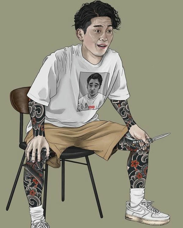 ảnh giang hồ anime