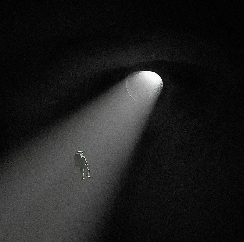 avatar đen xám