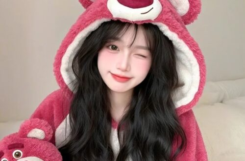 avatar gấu dâu nữ