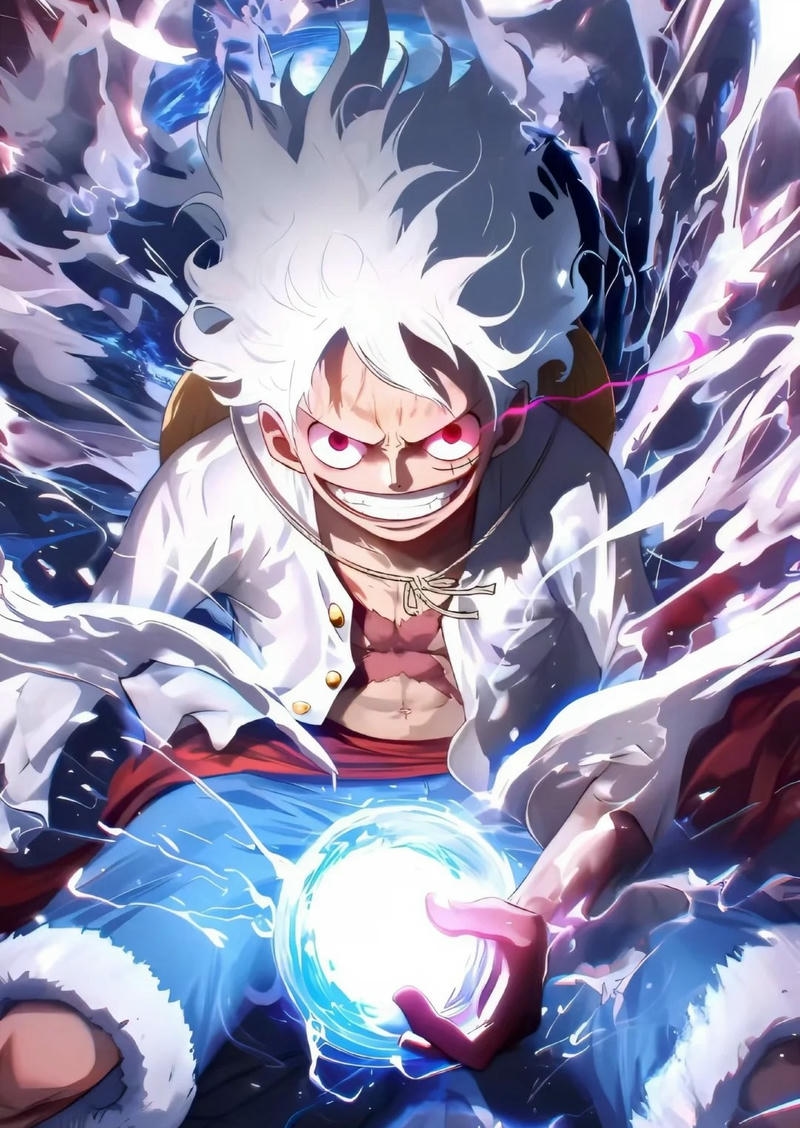 avatar luffy gear 5 ngầu
