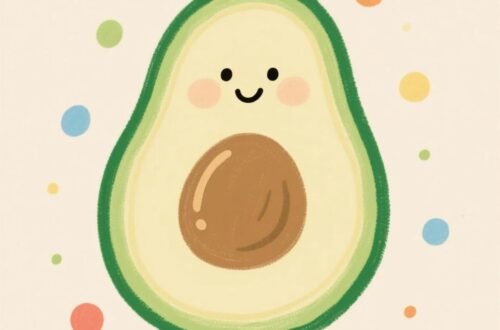 avatar quả bơ cute nhất
