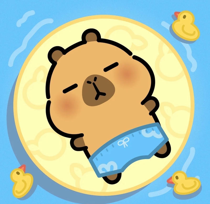 các hình ảnh capybara cute