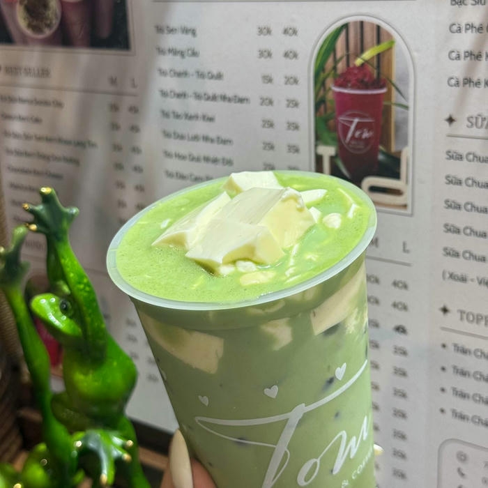hình ảnh trà sữa matcha