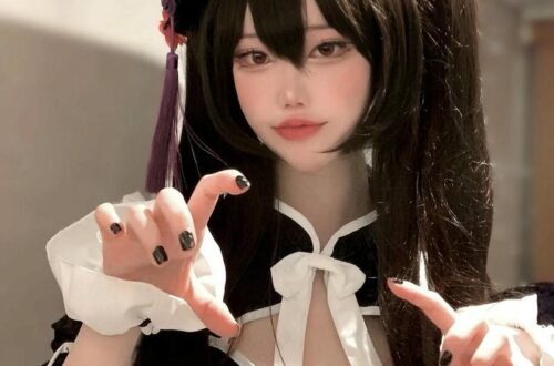 hutao cosplay makeup