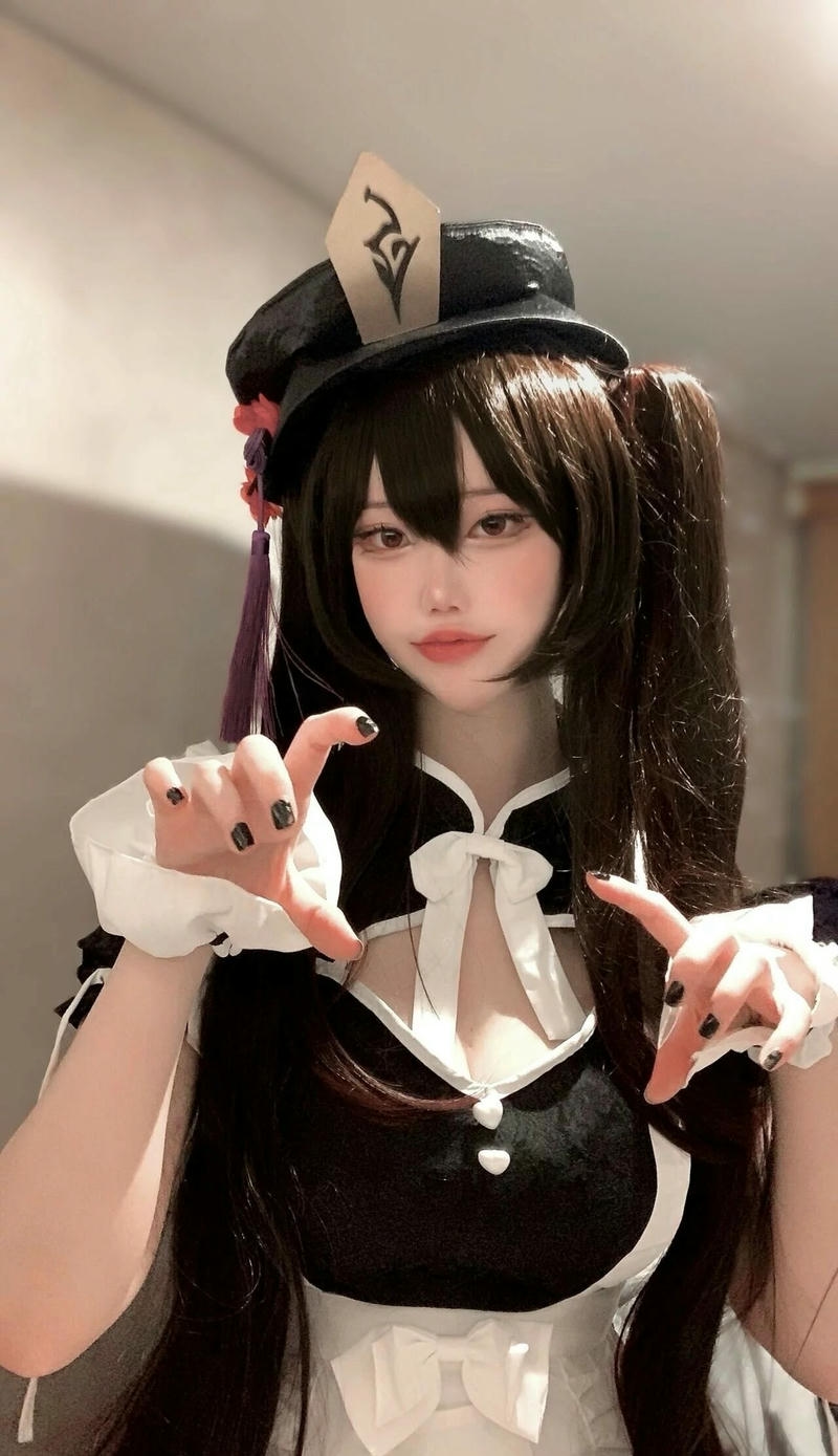 hutao cosplay makeup