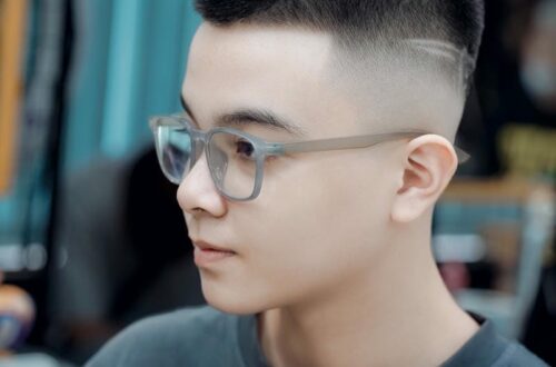 tóc layer nam ngắn không uốn