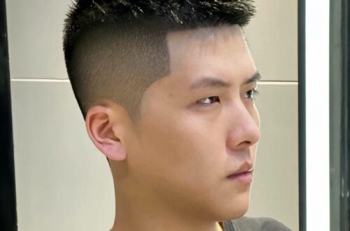 tóc mohican ngắn