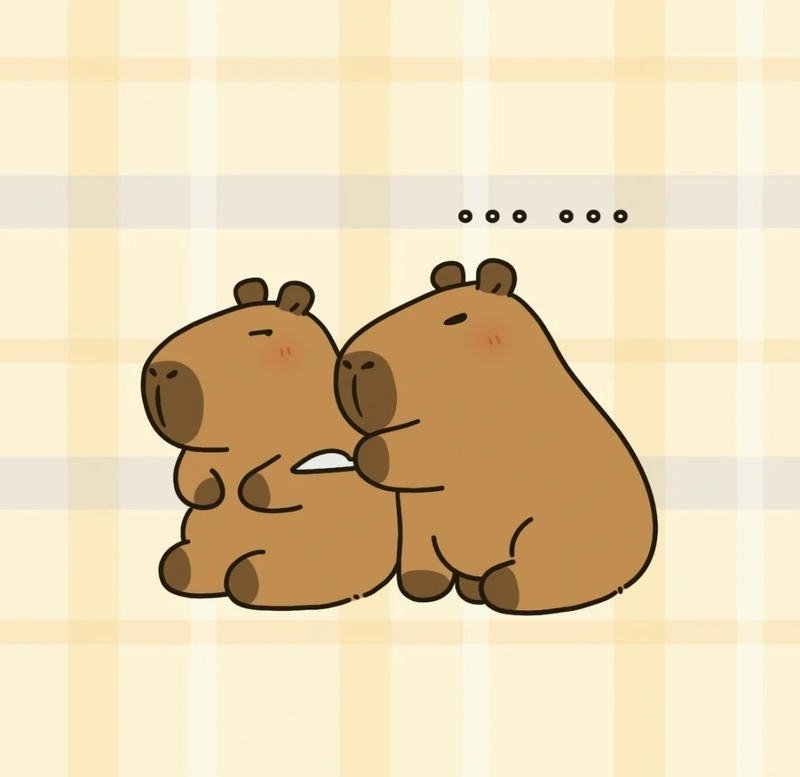 ảnh capybara dễ thương cute