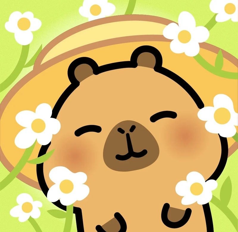 ảnh con capybara cute