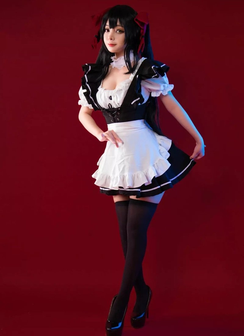 ảnh cosplay kurumi đáng yêu