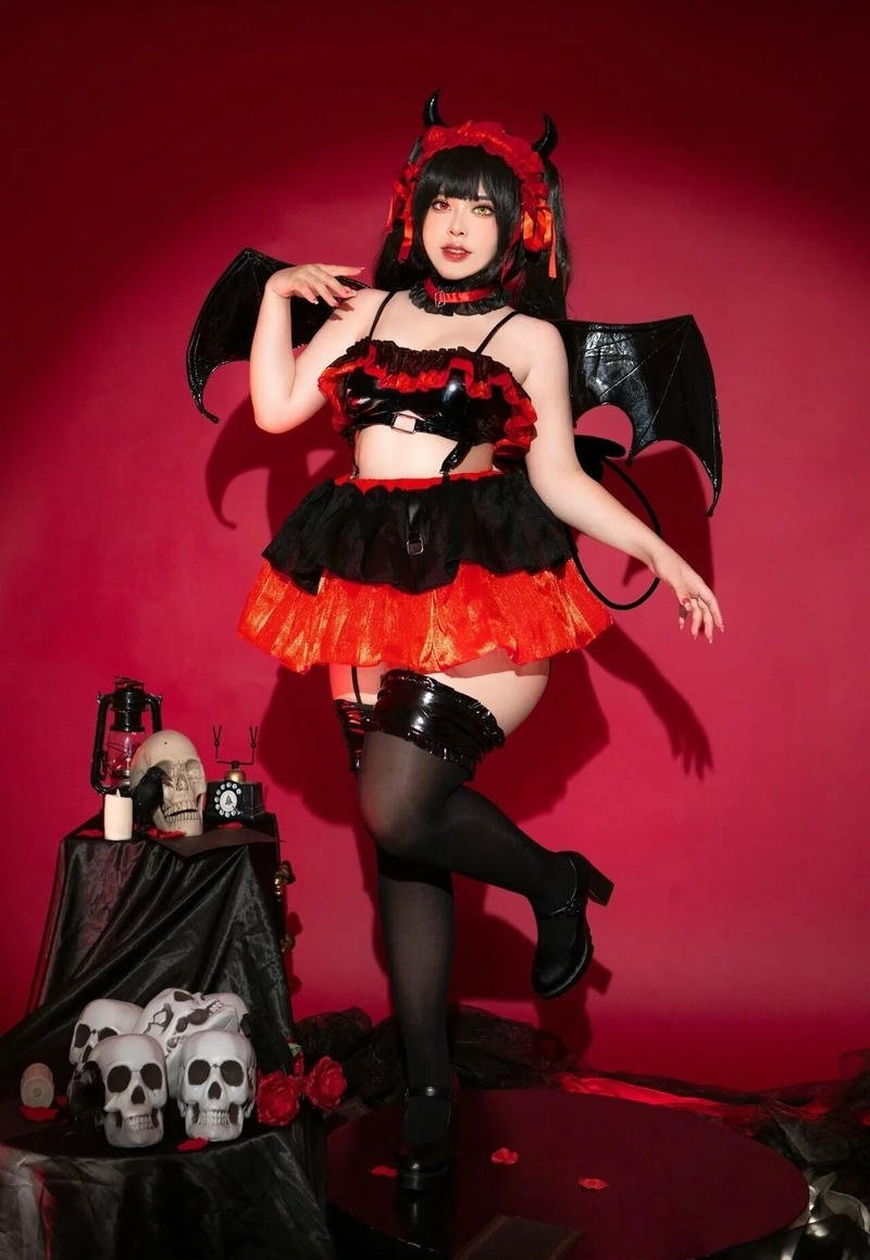 ảnh cosplay kurumi khiêu gơi