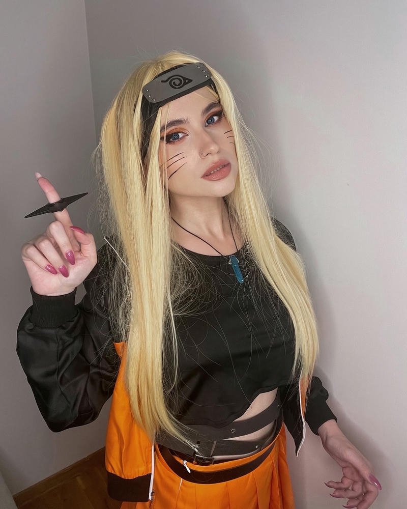 ảnh cosplay naruto tóc dài