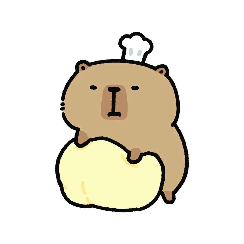 ảnh đại diện hình capybara cute