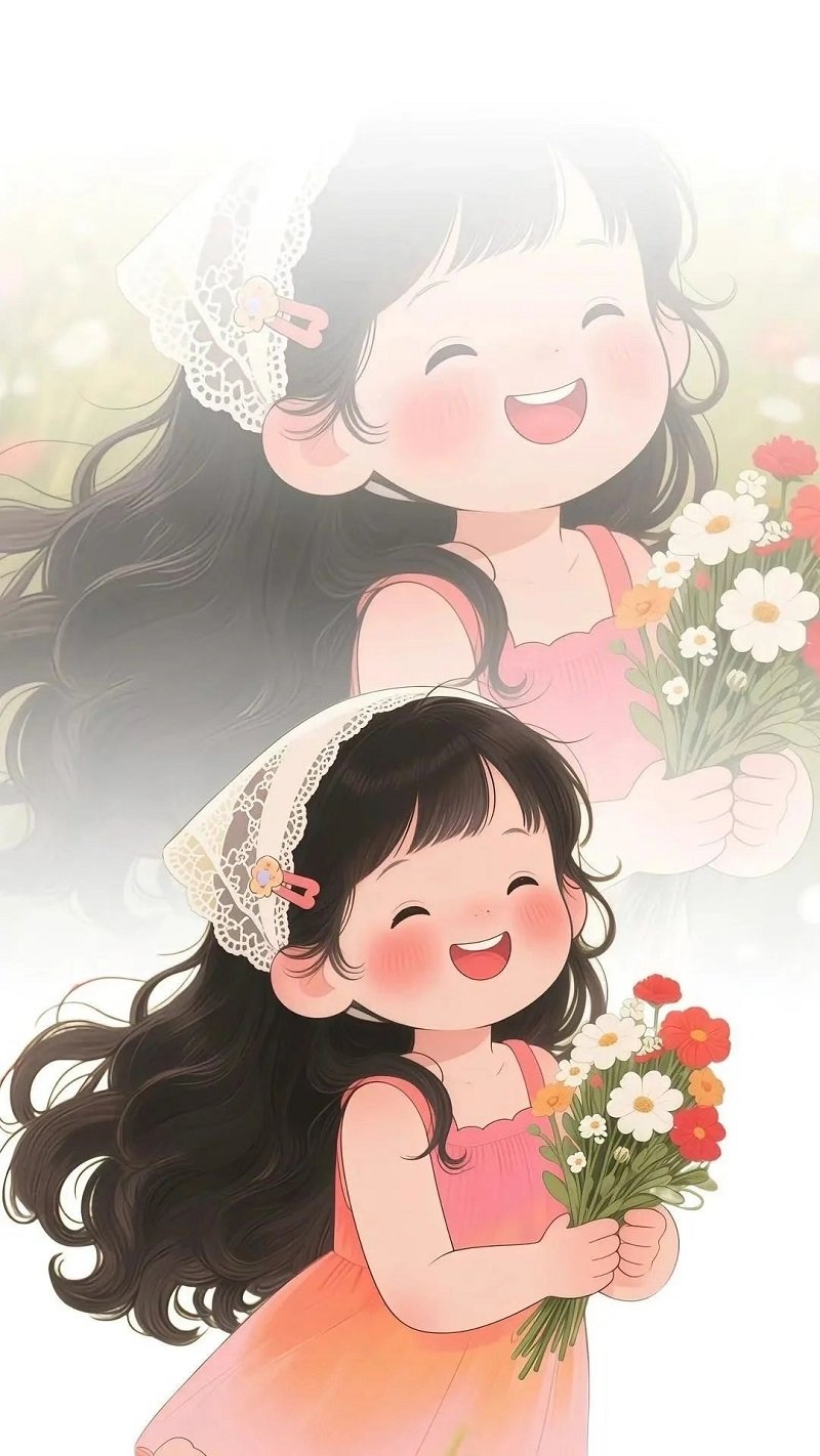 ảnh nền anime nữ cute