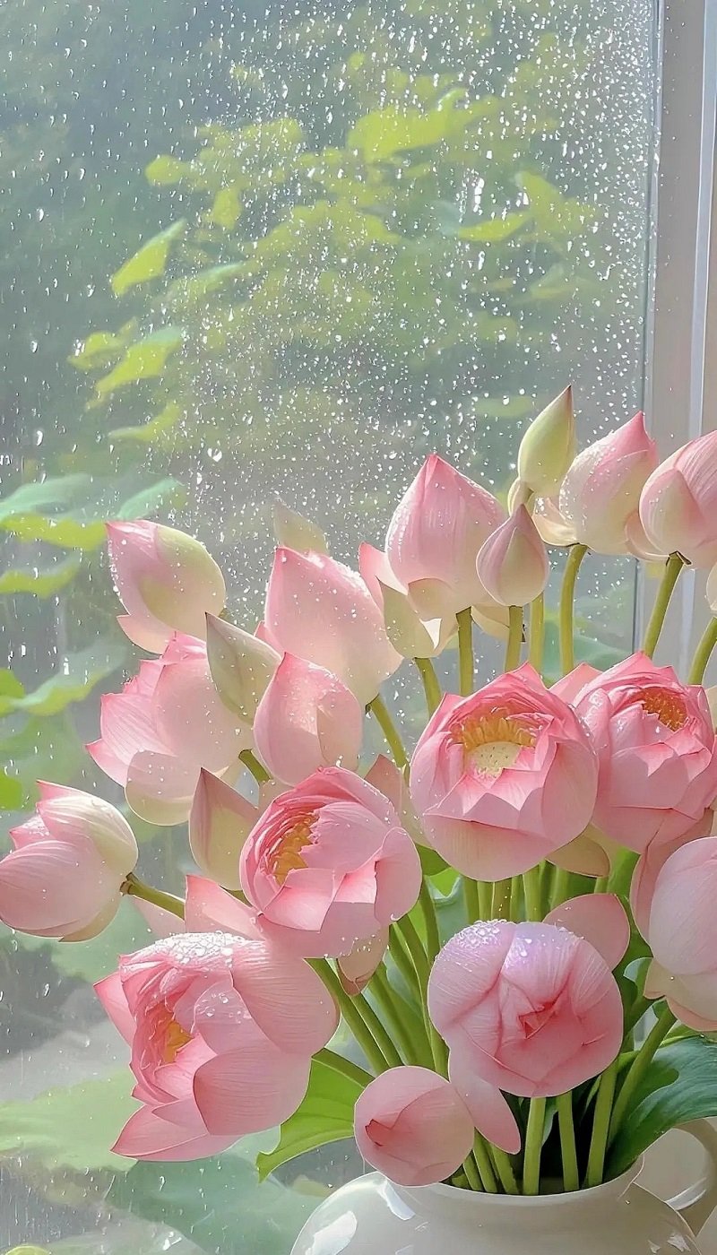 ảnh nền hồng