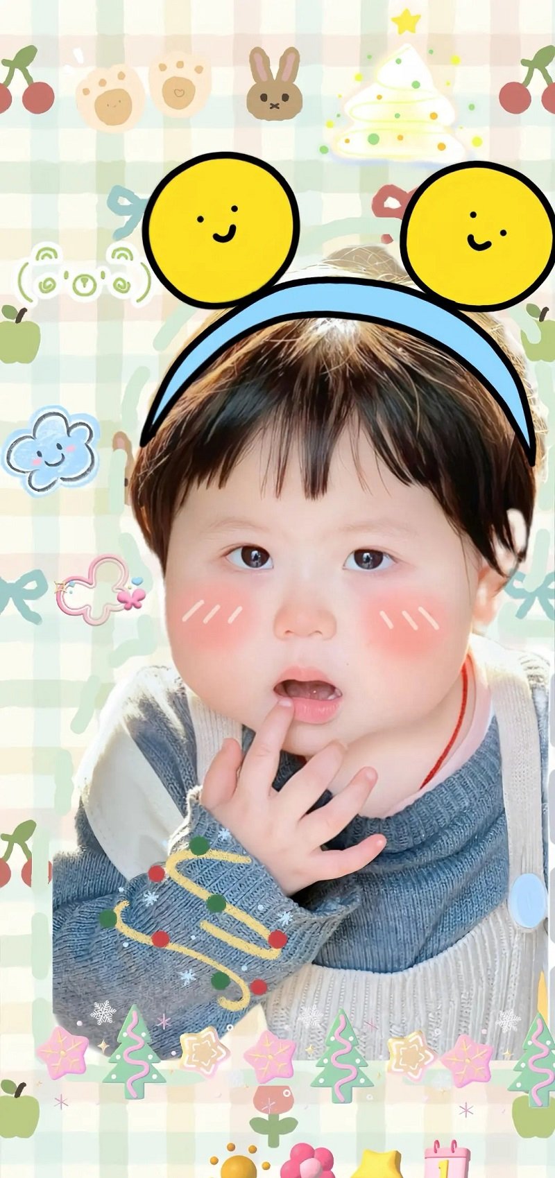 ảnh nền nữ cute