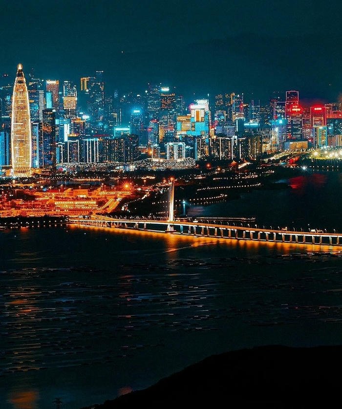 ảnh thành phố về đêm đen