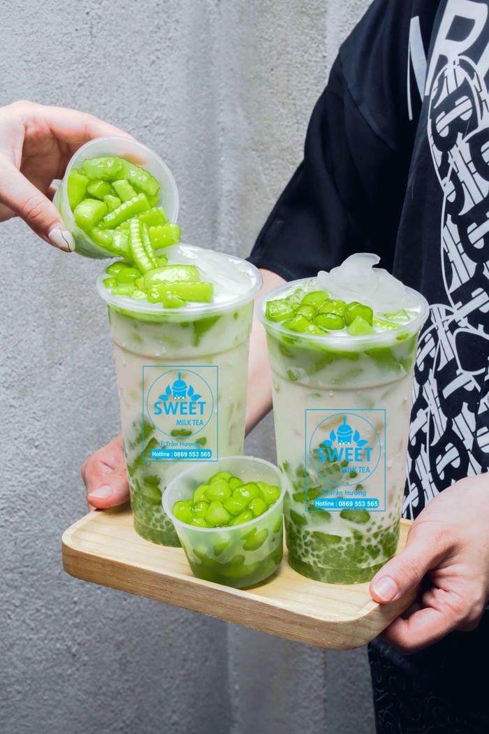 ảnh trà sữa cute
