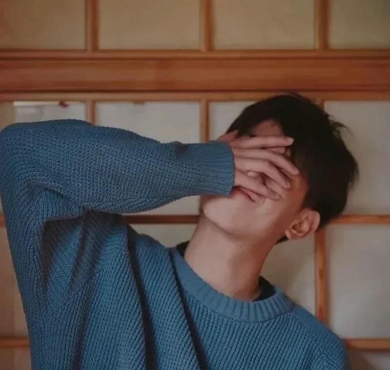 ảnh trai đẹp che mặt cute