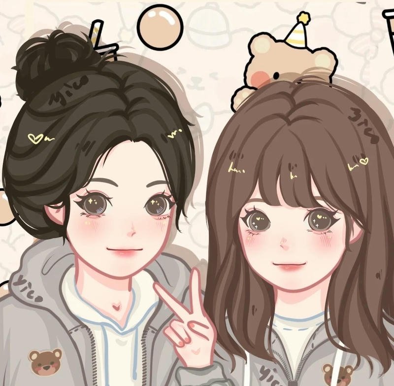 avatar bạn thân 2 người nữ