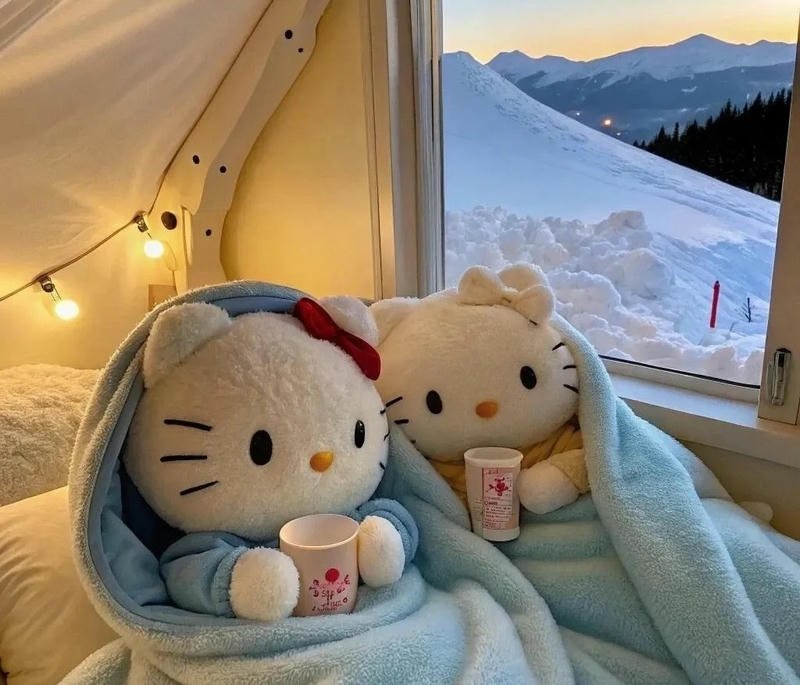 avatar bạn thân hello kitty