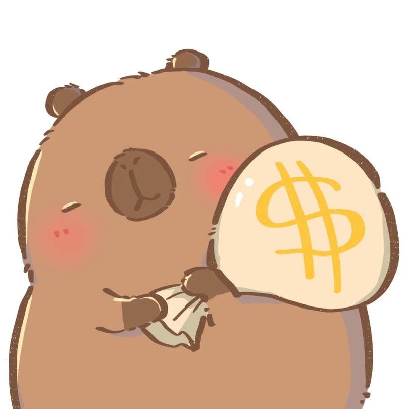 avatar hình ảnh capybara cute chibi