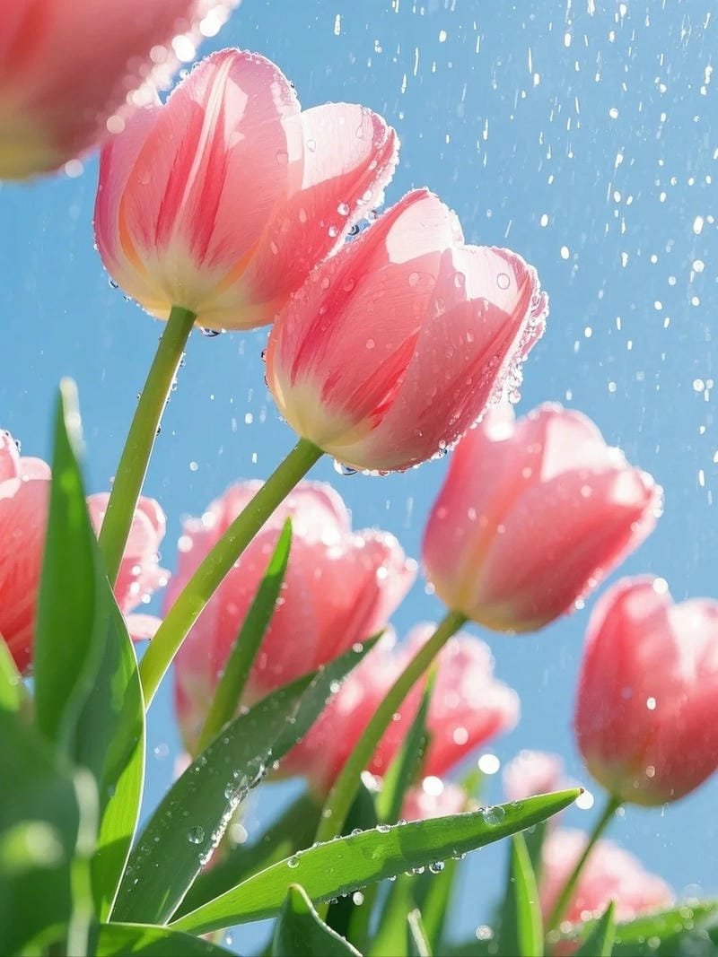 avatar hoa tulip hồng