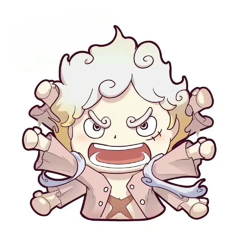avatar luffy gear 5 chibii