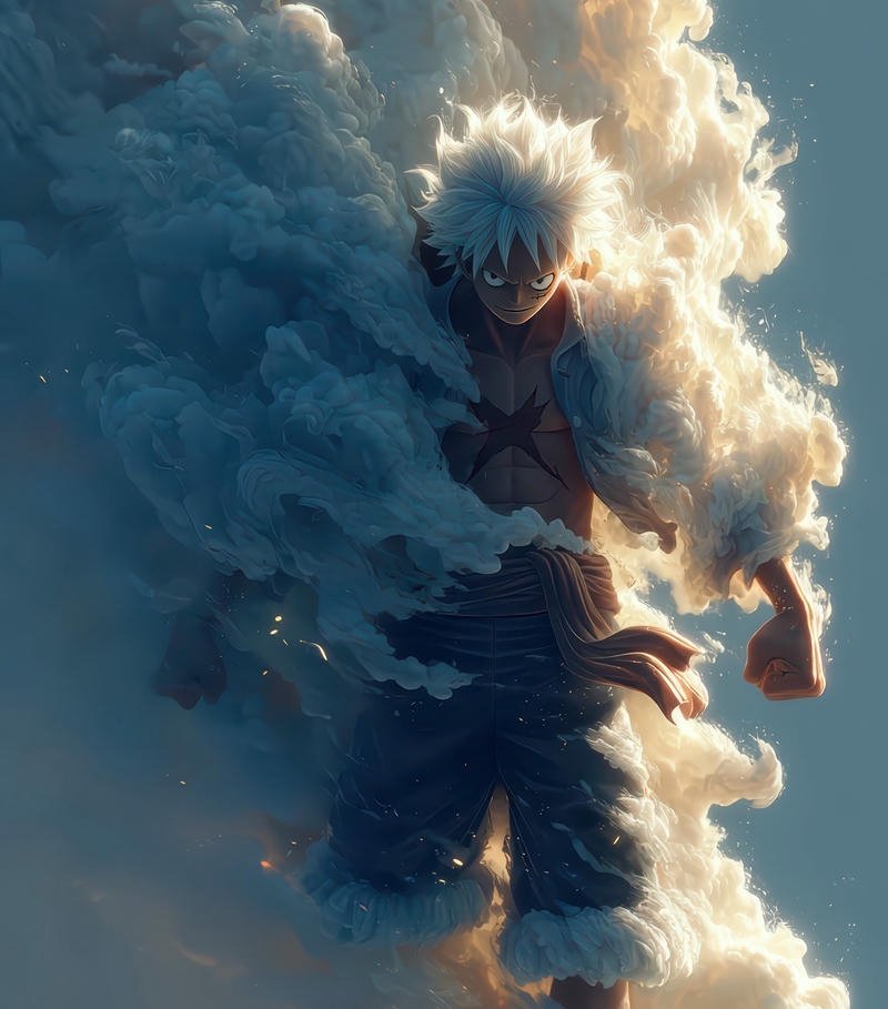 avatar luffy gear 5 cực đẹp