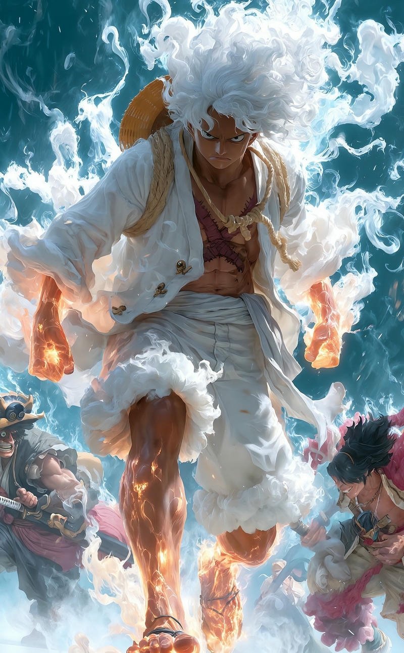 avatar luffy gear 5 đẹp nhất