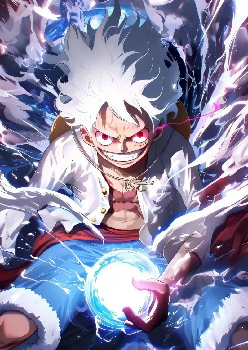 avatar luffy gear 5 ngầu