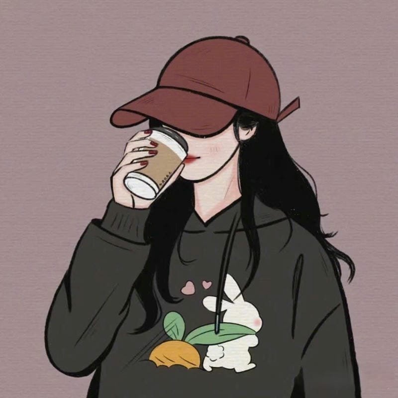 avatar nữ ngầu che mặt anime đẹp