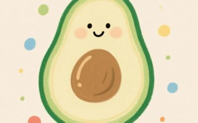 avatar quả bơ cute nhất