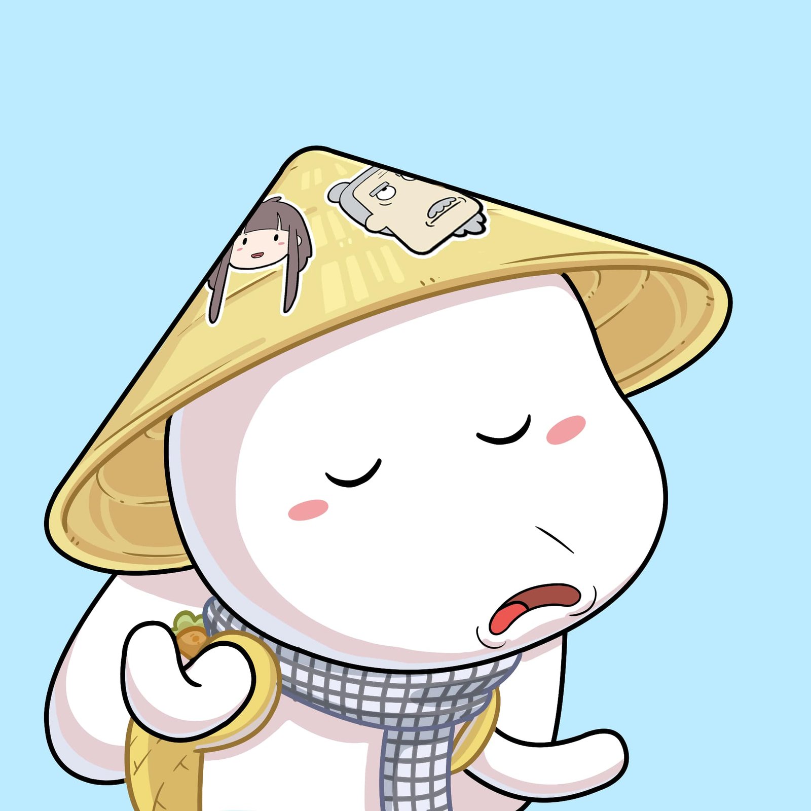 avatar thỏ 7 màu nhằm nhang nhồ