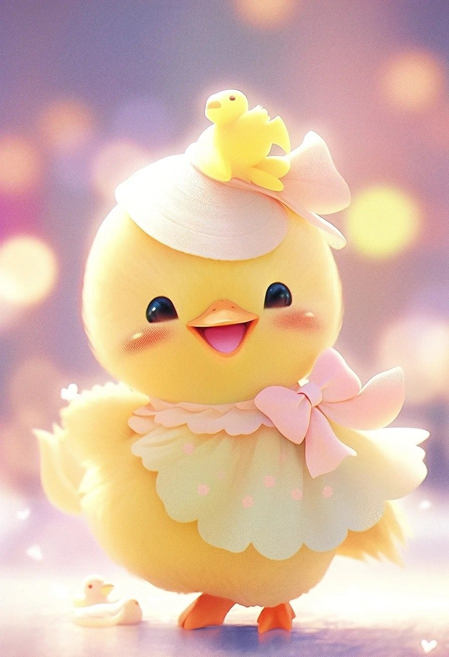 avatar vịt vàng cho nữ
