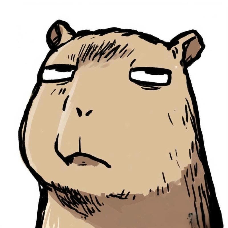avatar vô tri capibara