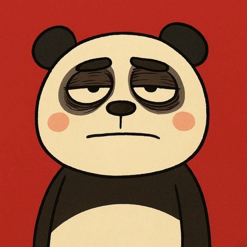 avatar vô tri gấu trúc