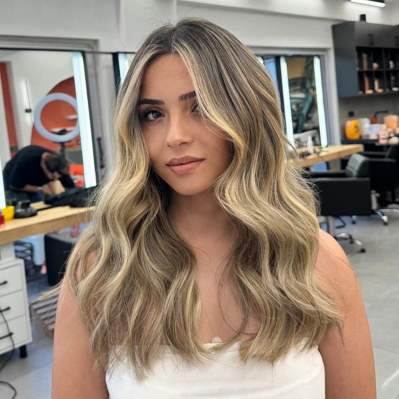 balayage nachfärben