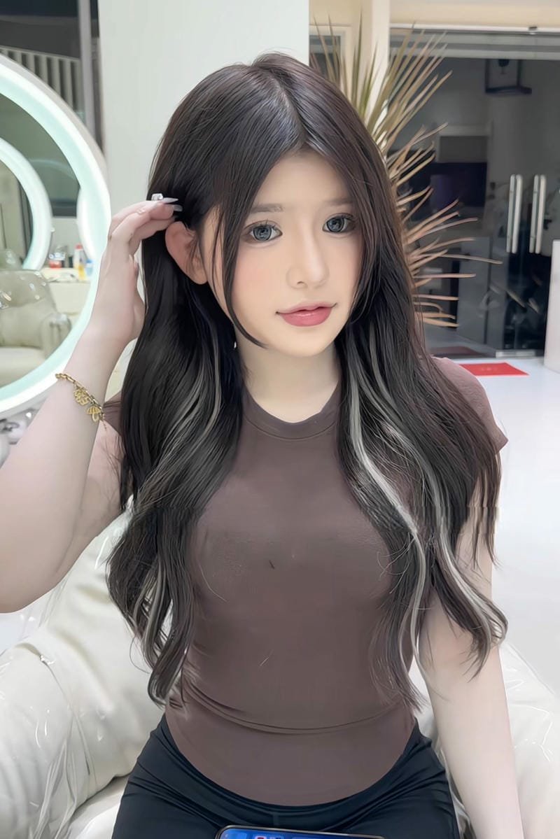 balayage ombre caramel