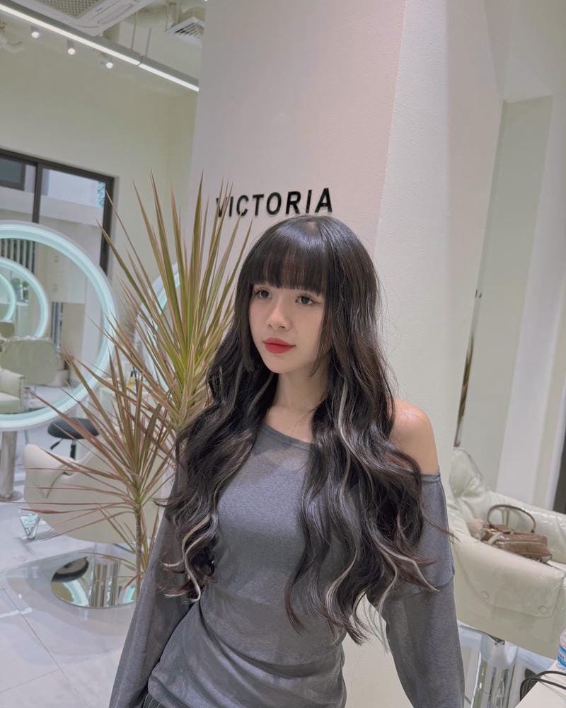 balayage platinblond