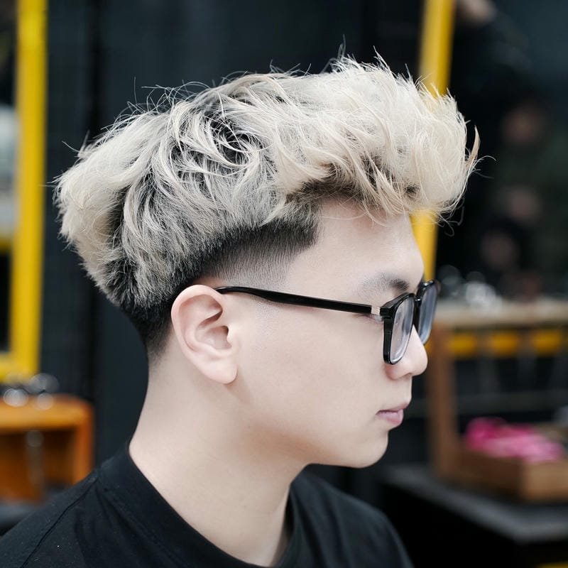 cách vuốt short quiff