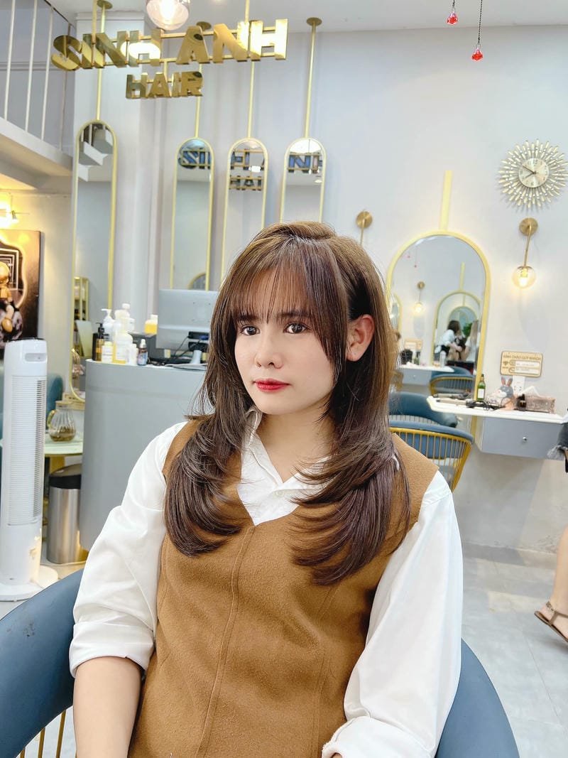 cắt kiểu mái pháp nhuộm