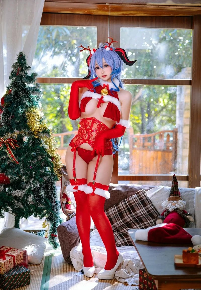cosplay ganyu đáng yêu