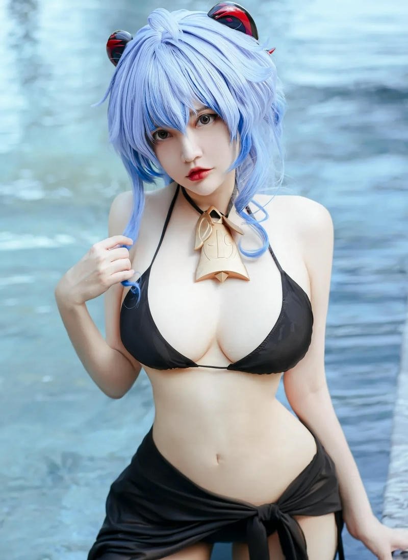 cosplay ganyu ngọt nước
