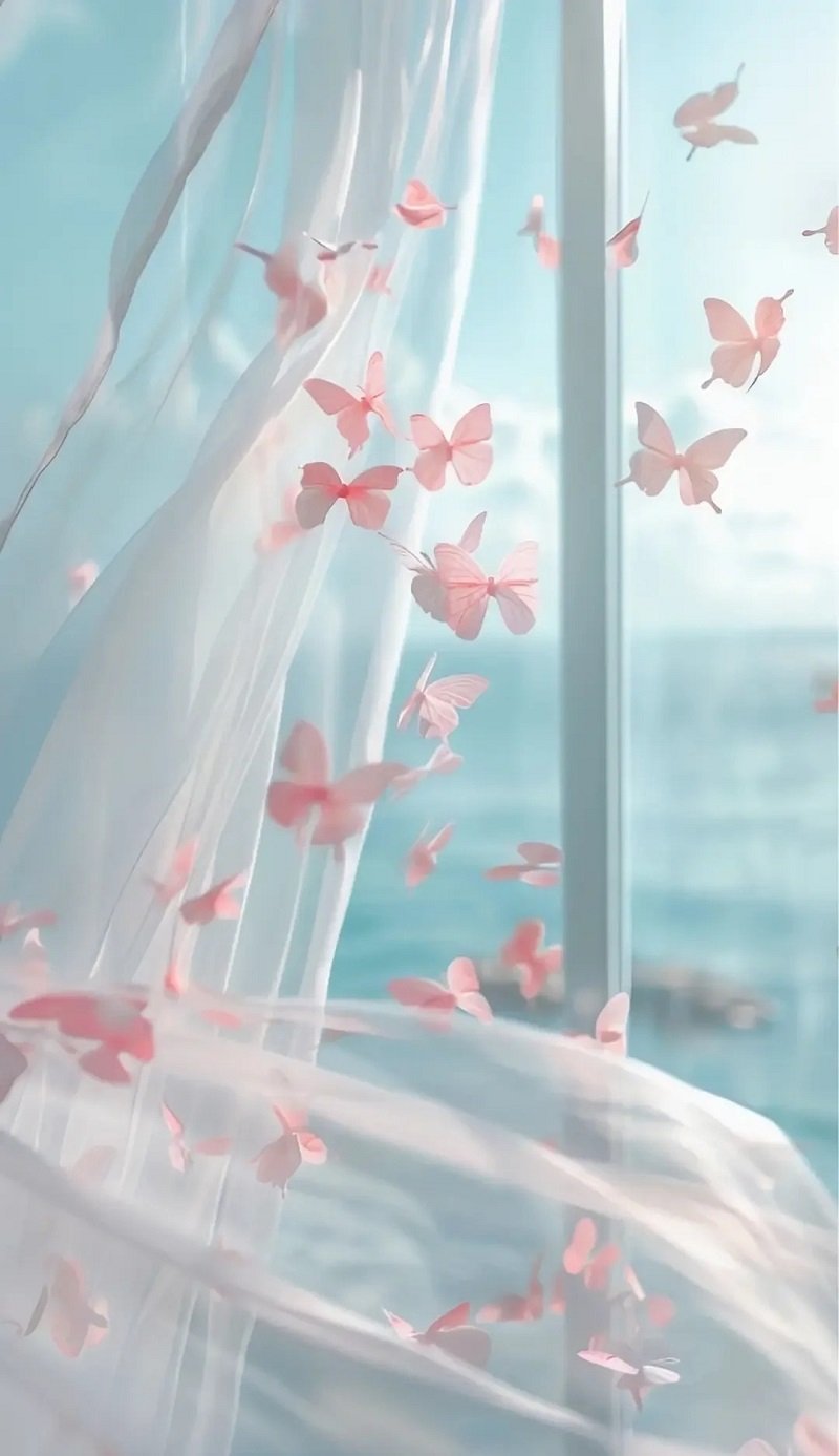 dễ thương hình nền màu hồng cute cho máy tính