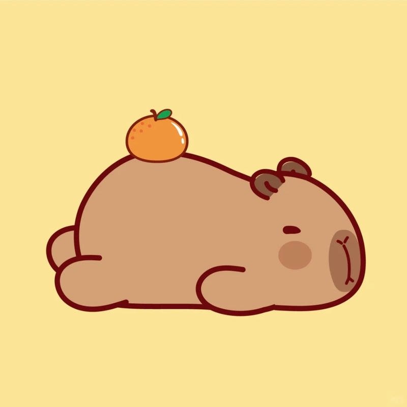 hình ảnh capybara cute anime