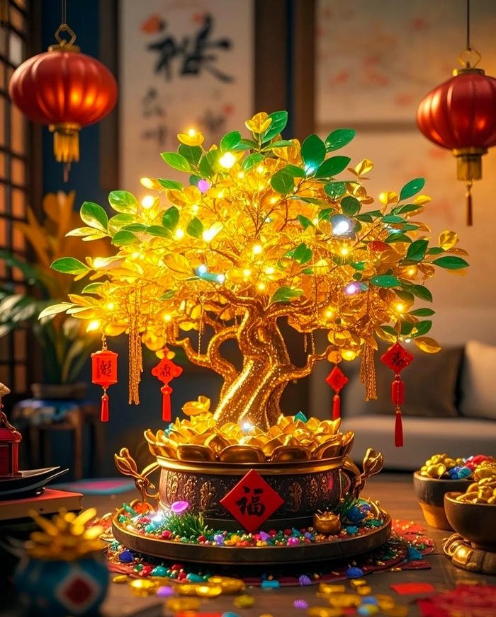 hình ảnh may mắn bình an
